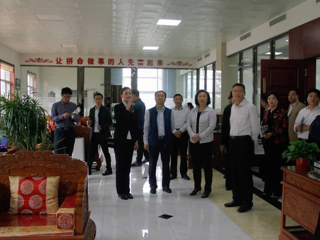 济宁市政协副主席倪丽君莅临完美（中国）机械调研指导工作