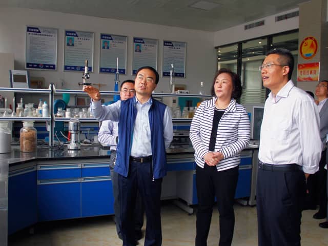 济宁市政协副主席倪丽君莅临完美（中国）机械调研指导工作