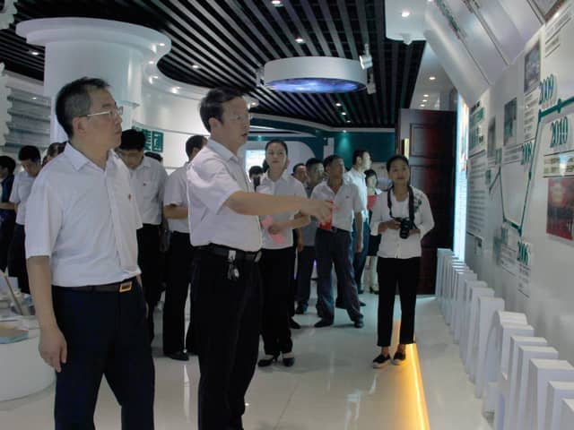 梁山县委常委、组织部部长王建一行莅临完美（中国）机械调研