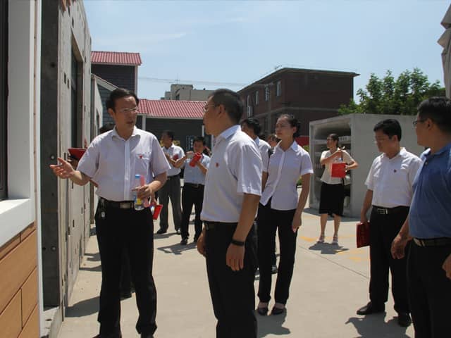 梁山县委常委、组织部部长王建一行莅临完美（中国）机械调研