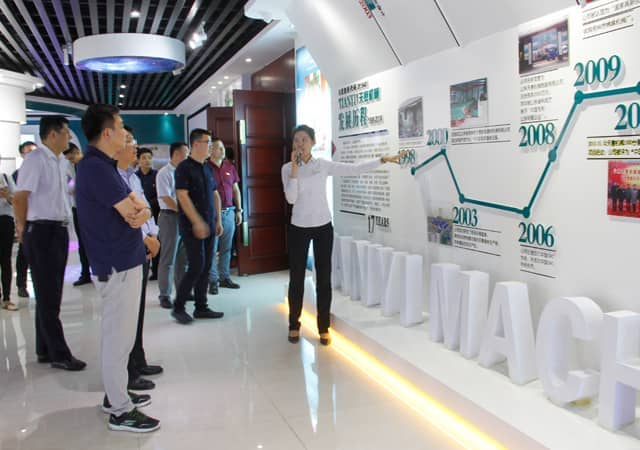 邹城青年企业家代表团莅临完美（中国）机械参观调研