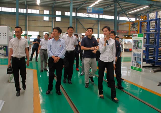 邹城青年企业家代表团莅临完美（中国）机械参观调研