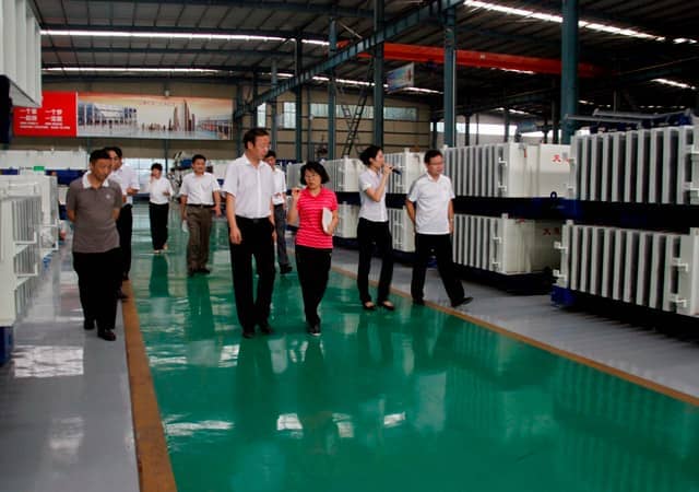 济宁市政协副主席戴伟娟一行莅临完美（中国）机械调研指导