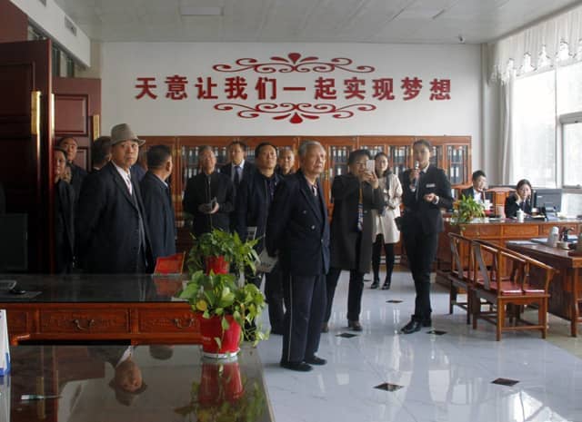 兖州区人大、政协领导莅临完美（中国）机械参观考察