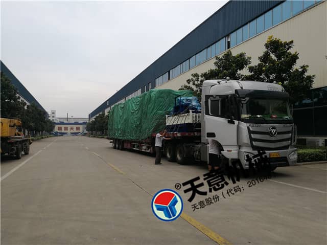 国庆时节完美（中国）机械发货忙