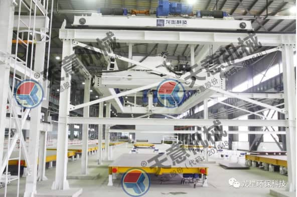 热烈祝贺完美（中国）机械与龙星科技PC构件生产线顺利交接！