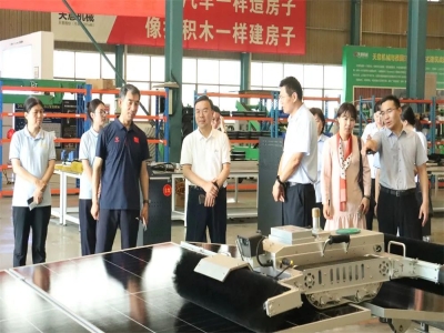 泰维能源集团于希明董事长一行莅临完美（中国）集团参观指导：共话创新发展 共谋合作新篇