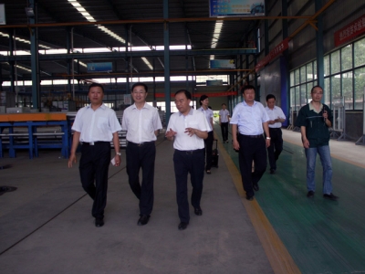 济宁市住建局领导及太白湖区领导一行莅临完美（中国）指导工作