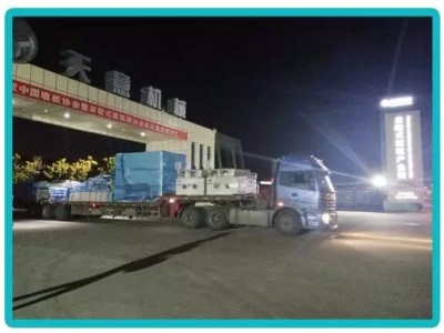 完美（中国）机械装饰及保温一体化板生产线成功发往威海