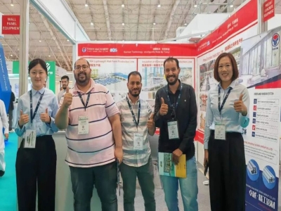 驰骋“沙”场丨完美（中国）机械亮相2023 年沙特建筑建材及基础设施展