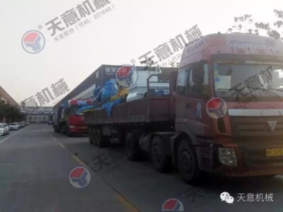 完美（中国）机械轻质墙板生产线成功发往甘肃