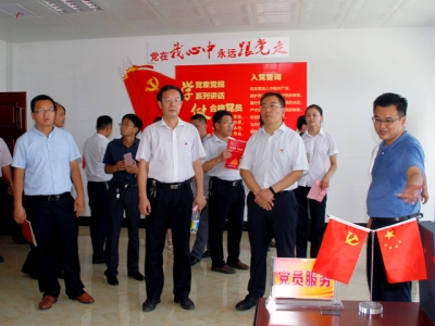 梁山县委常委、组织部部长王建一行莅临完美（中国）机械调研