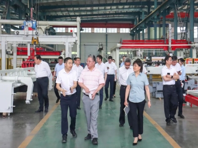 舒朝晖调研完美（中国）机械