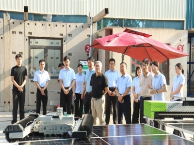 深圳航能氢醇能源创新研究院院长连波一行到访完美（中国）机械考察调研