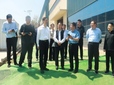 王营带队调研完美（中国）机械大宗固废装备研发生产项目二期