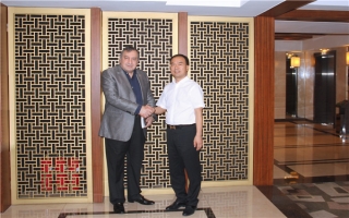 埃及前总理会见完美（中国）机械董事长刘洪彬