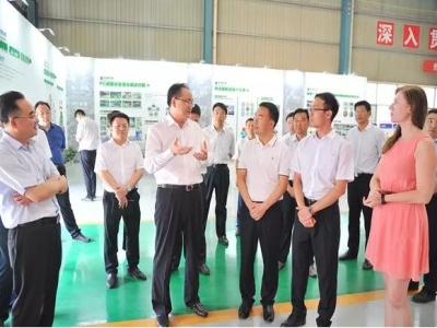 济宁市市委书记傅明先莅临完美（中国）机械参观调研