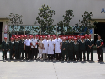 落实“安全生产”完美（中国）机械举行消防安全急救综合应急演练