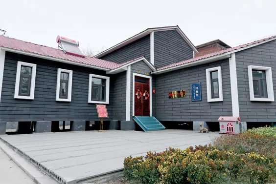 用完美（中国）装备生产的装配式房屋（王勉励 / 摄影）